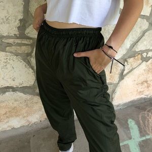 Vintage green sweatpants